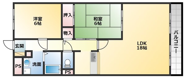 サンルミエールの物件間取画像